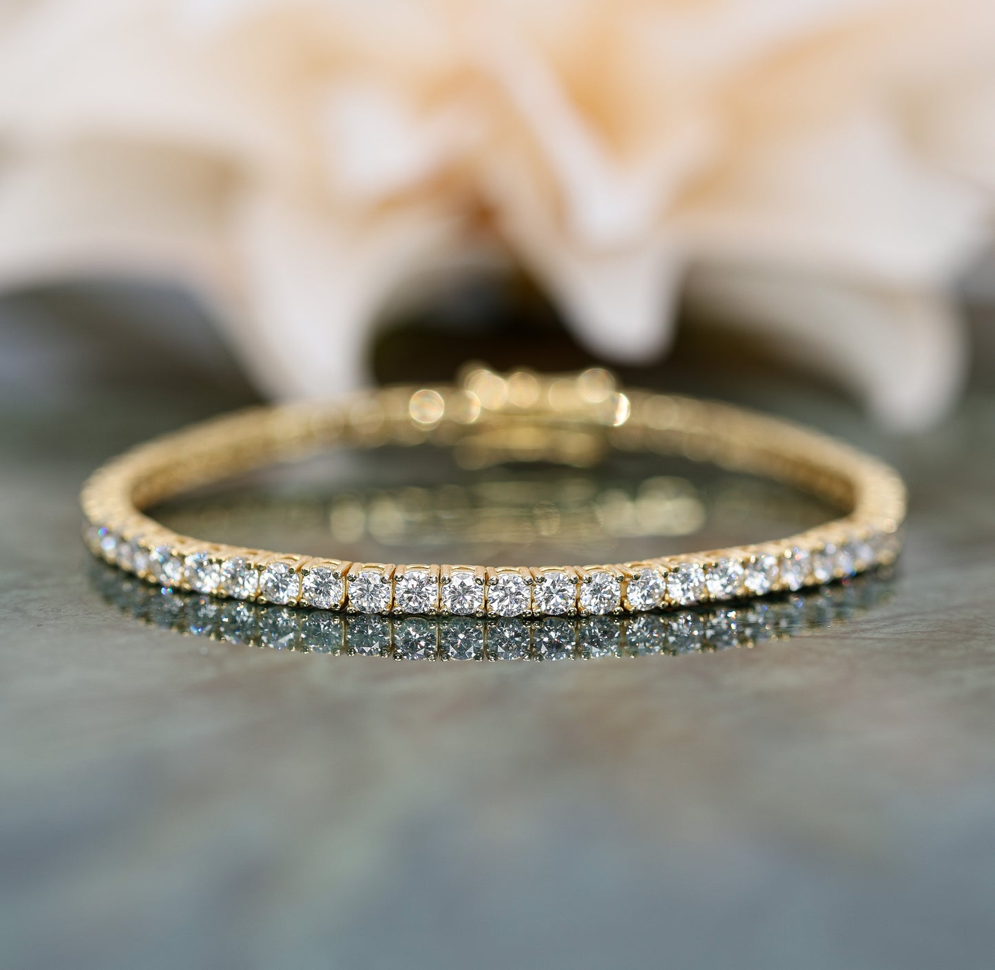 Lumira Moissanite Bracelet 3mm