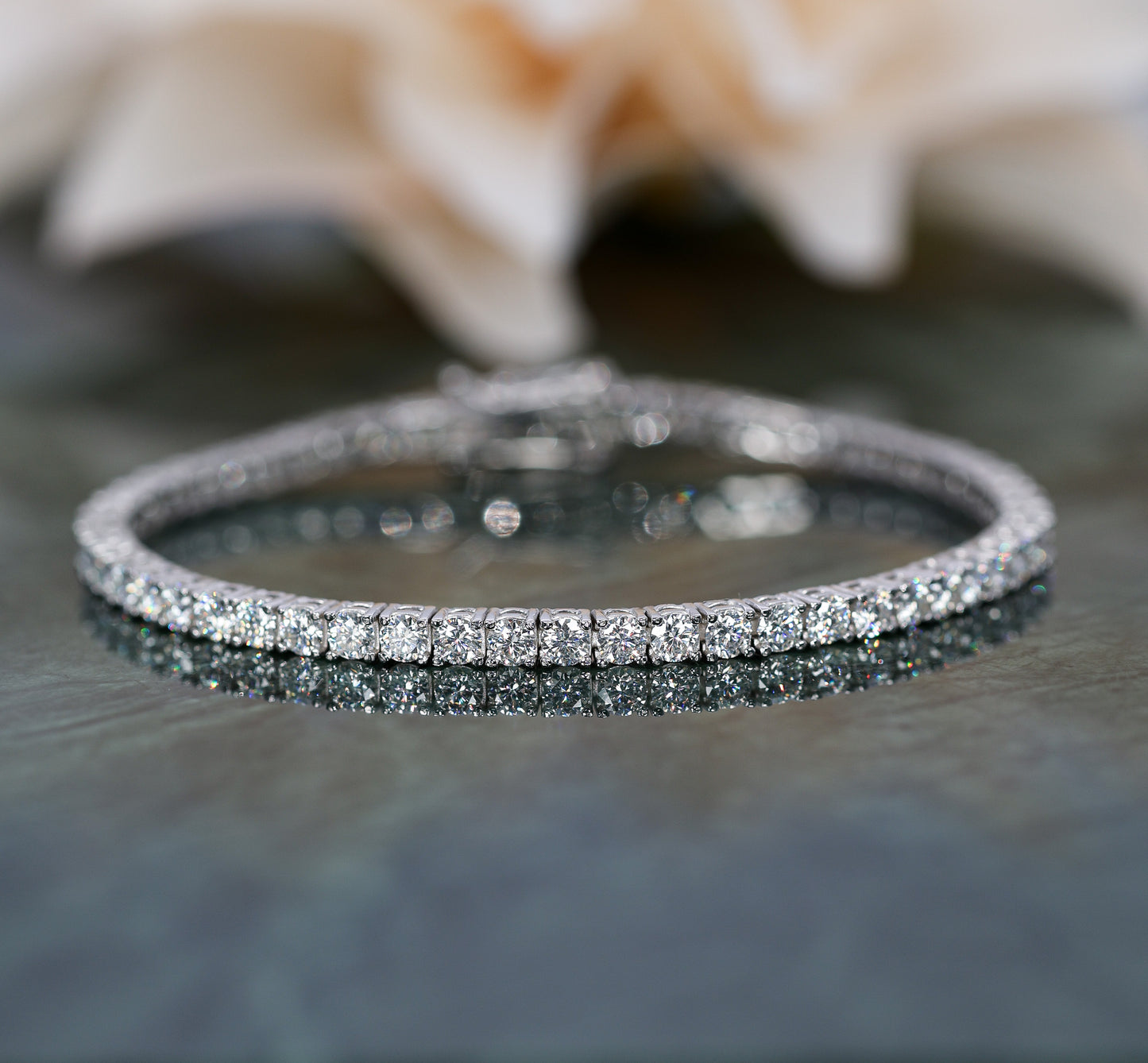 Lumira Moissanite Bracelet 3mm