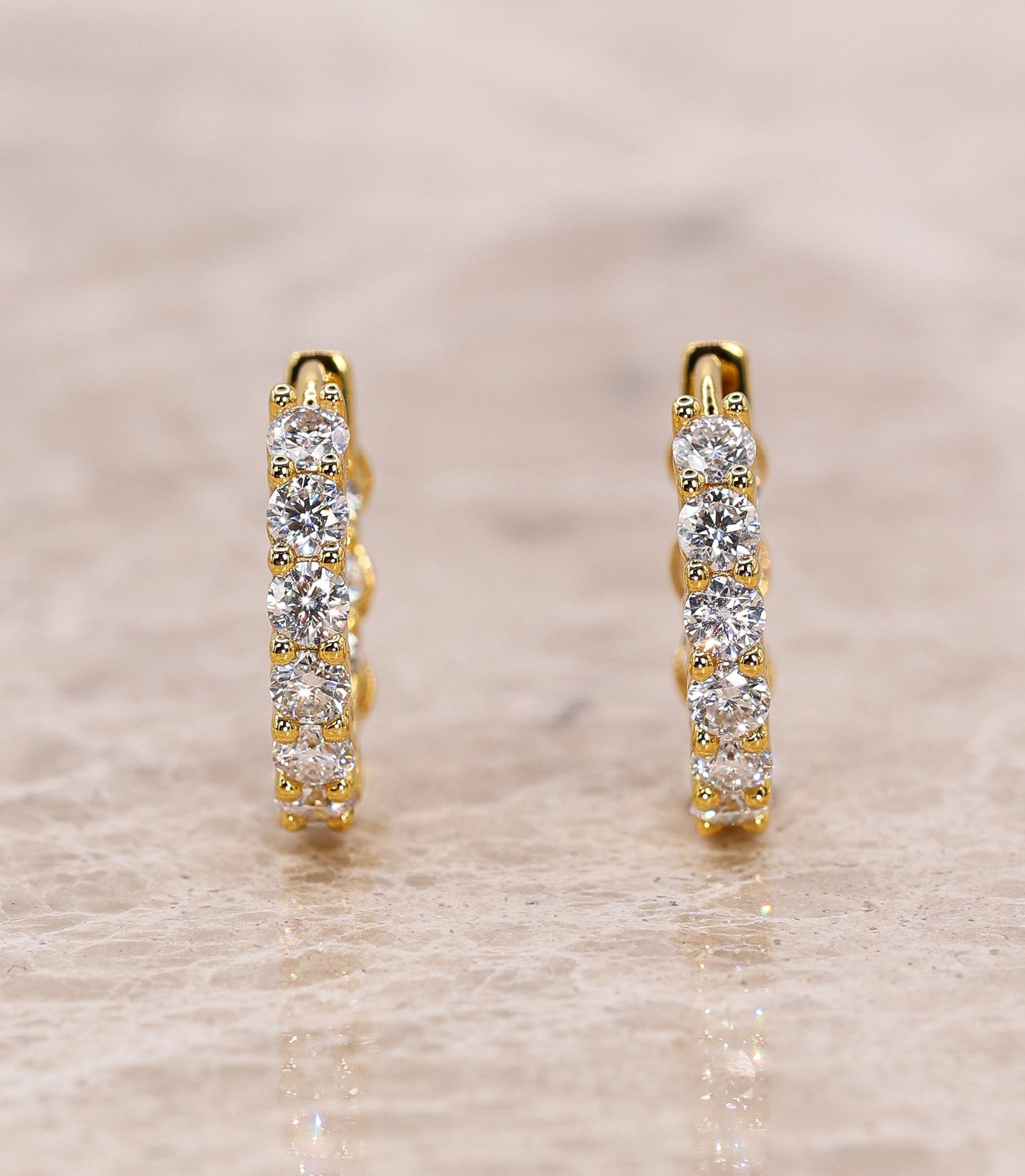 Amaris Moissanite Earrings
