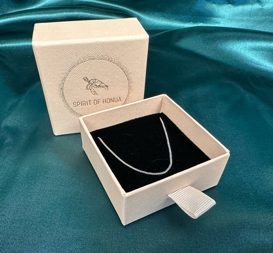 Chain 925 silver rhodium plated